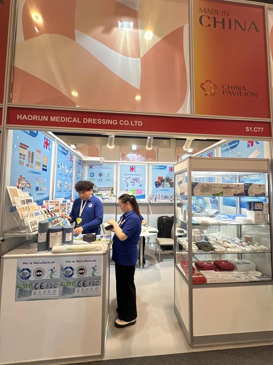 Haorun Medical Bersinar di WHX Dubai, Memamerkan Inovasi Tiongkok dalam Bahan Konsumsi Medis